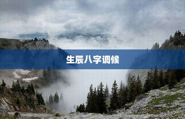 生辰八字调候