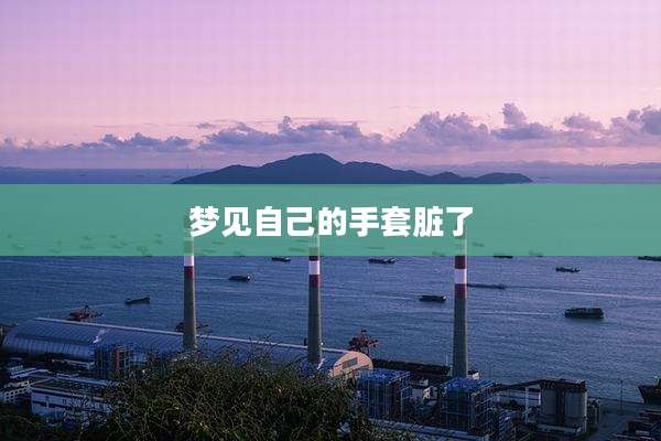 梦见自己的手套脏了