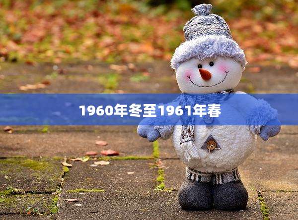 1960年冬至1961年春