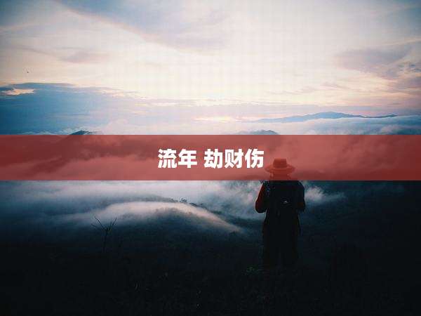 流年 劫财伤