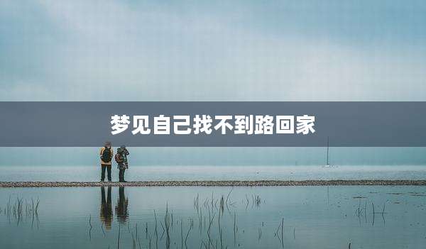 梦见自己找不到路回家