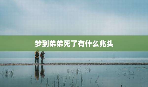 梦到弟弟死了有什么兆头