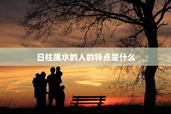 日柱属水的人的特点是什么