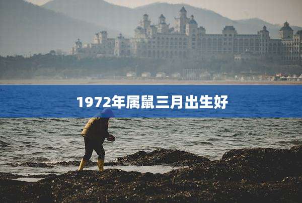 1972年属鼠三月出生好