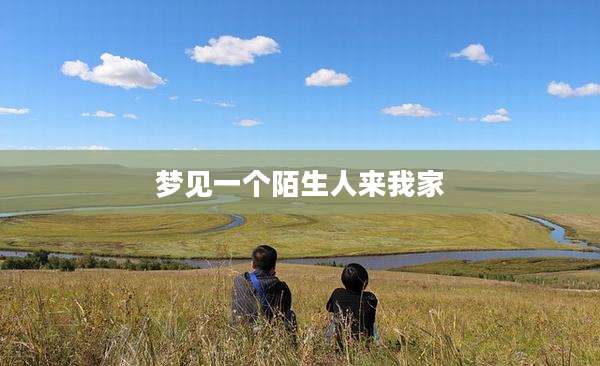 梦见一个陌生人来我家
