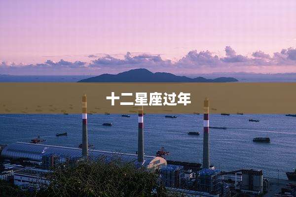 十二星座过年