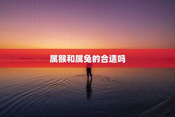 属猴和属兔的合适吗