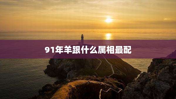 91年羊跟什么属相最配