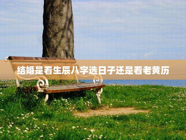结婚是看生辰八字选日子还是看老黄历