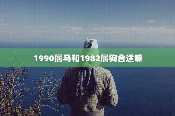 1990属马和1982属狗合适嘛