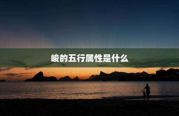 峻的五行属性是什么