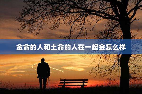 金命的人和土命的人在一起会怎么样