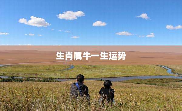 生肖属牛一生运势