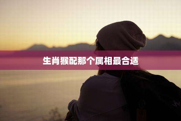 生肖猴配那个属相最合适