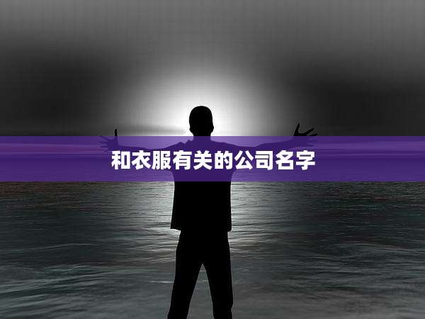 和衣服有关的公司名字