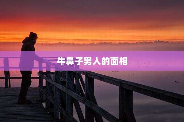 牛鼻子男人的面相