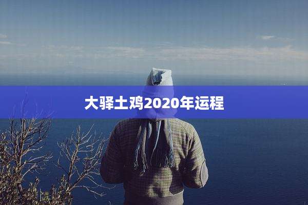 大驿土鸡2020年运程