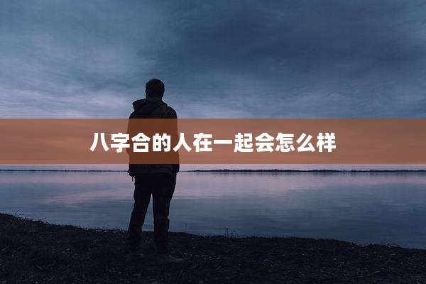 八字合的人在一起会怎么样