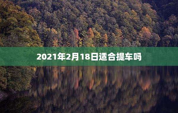 2021年2月18日适合提车吗