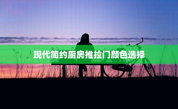 现代简约厨房推拉门颜色选择