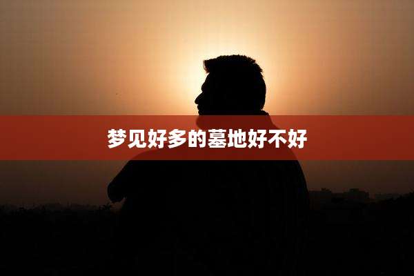 梦见好多的墓地好不好