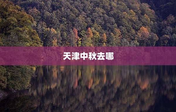 天津中秋去哪