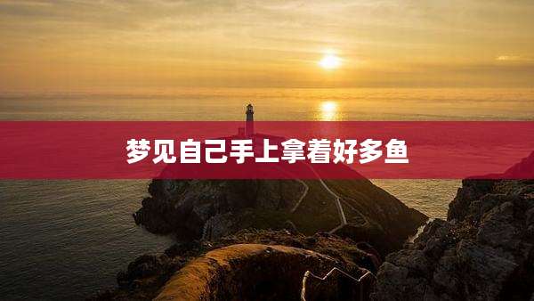 梦见自己手上拿着好多鱼