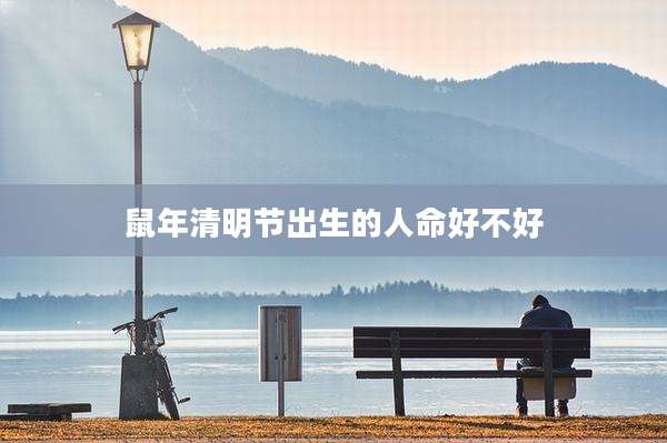 鼠年清明节出生的人命好不好