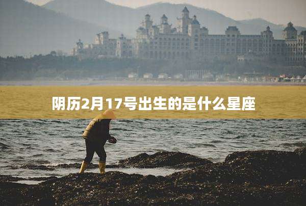 阴历2月17号出生的是什么星座