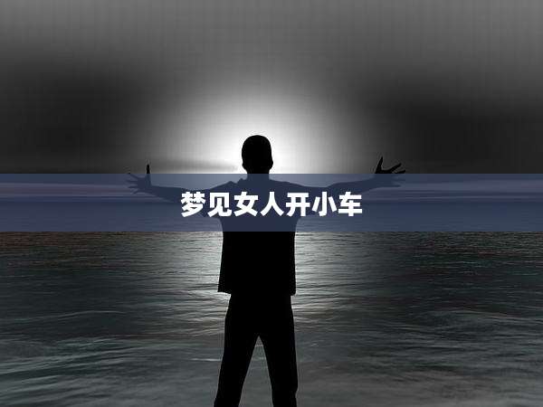 梦见女人开小车