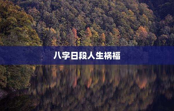 八字日段人生祸福