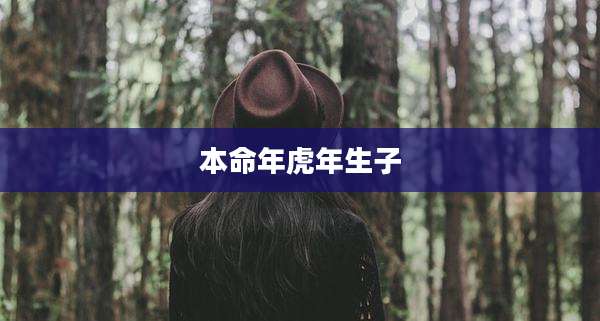 本命年虎年生子