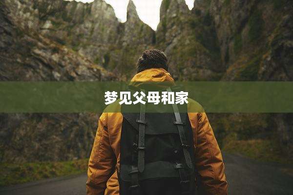 梦见父母和家