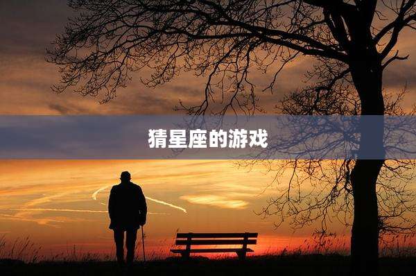 猜星座的游戏