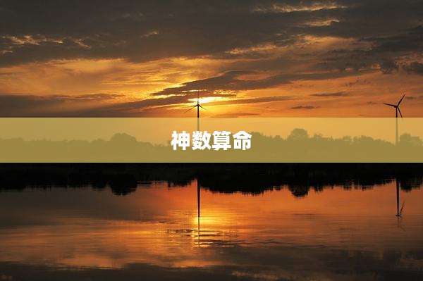神数算命