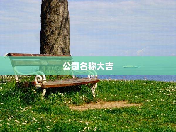 公司名称大吉