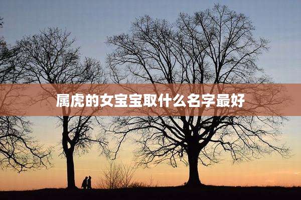 属虎的女宝宝取什么名字最好
