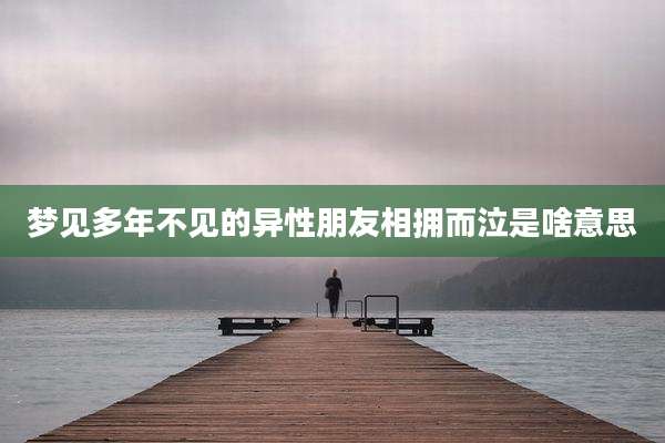 梦见多年不见的异性朋友相拥而泣是啥意思
