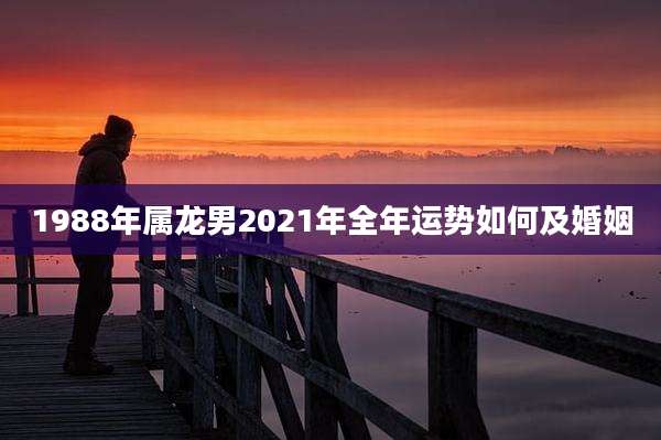 1988年属龙男2021年全年运势如何及婚姻