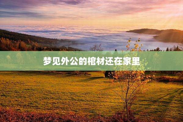 梦见外公的棺材还在家里