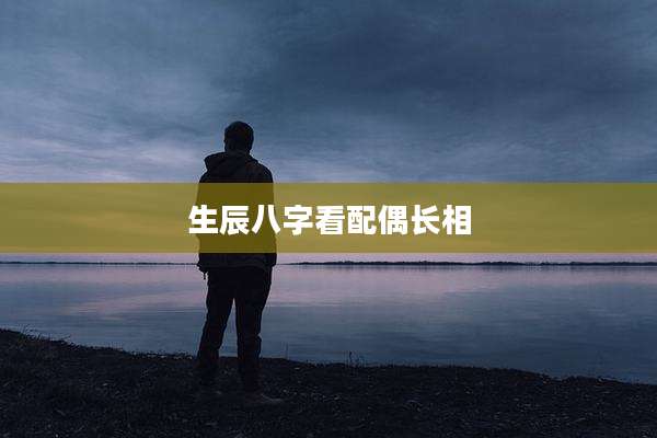 生辰八字看配偶长相