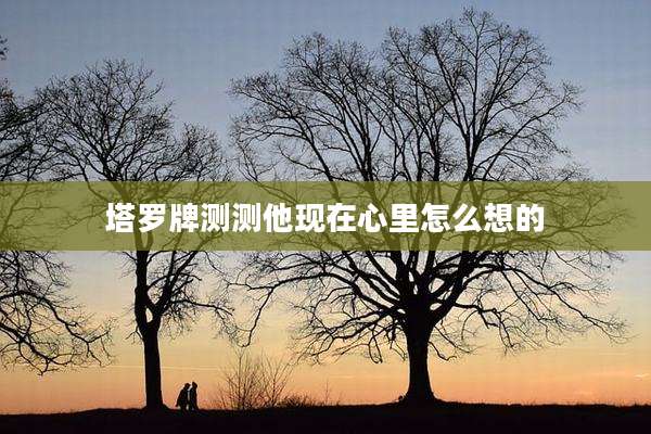 塔罗牌测测他现在心里怎么想的