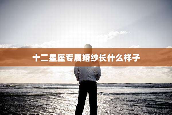 十二星座专属婚纱长什么样子