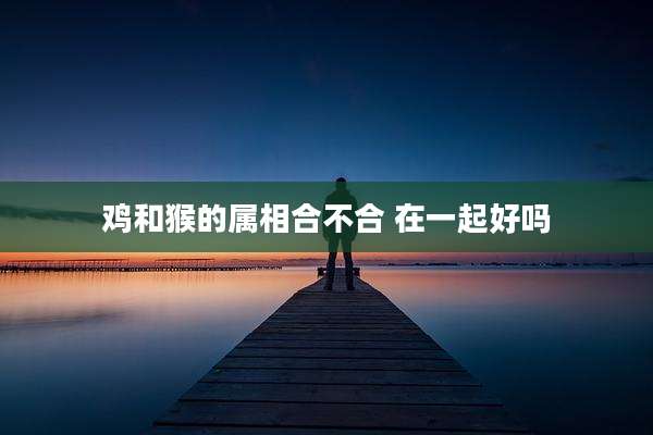 鸡和猴的属相合不合 在一起好吗