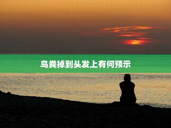 鸟粪掉到头发上有何预示