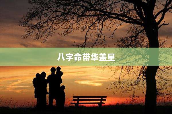 八字命带华盖星