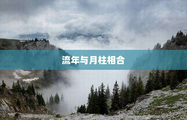 流年与月柱相合