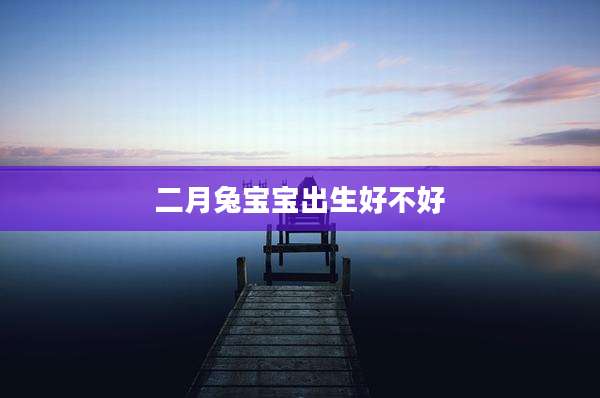 二月兔宝宝出生好不好