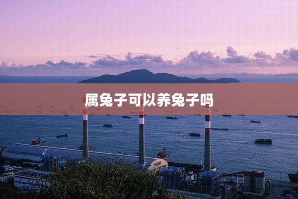属兔子可以养兔子吗
