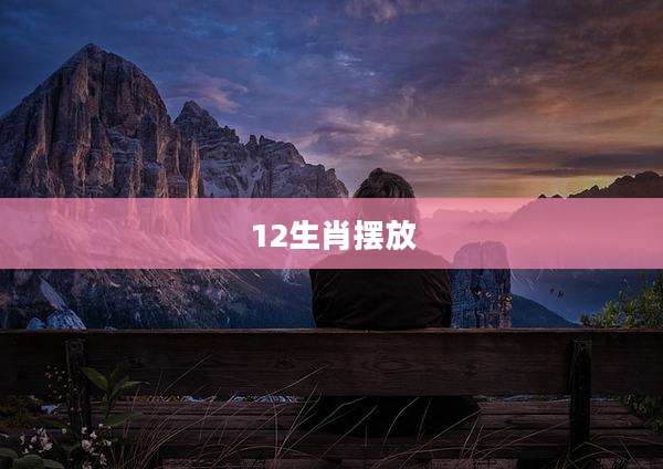 12生肖摆放